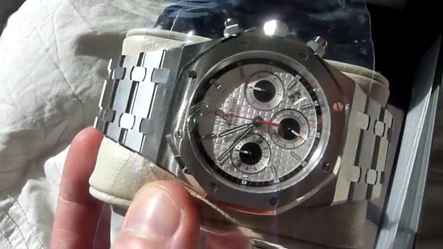 Audemars Piguet PANDA Royal Oak Chronograph смотреть онлайн