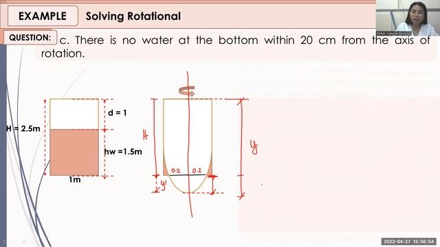 RELATIVE EQUILIBRIUM OF FLUIDS: ROTATING VESSEL смотреть онлайн