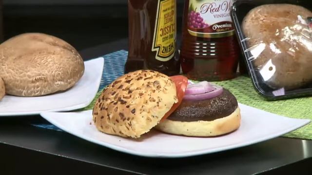 How to make a portobello mushroom cap burger смотреть онлайн
