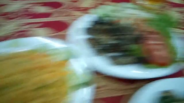 Vietnam-2019. Угорь на гриле,гребешки с луком и орахисом на гриле,рис с морепродуктами. смотреть онлайн