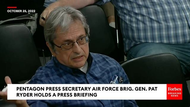 Pentagon Press Secretary Air Force Brig. Gen. Pat Ryder Holds A Press Briefing смотреть онлайн