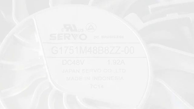 SERVO G1751M48B8ZZ-00 48V 1.92A 4 wires Cooling Fan смотреть онлайн