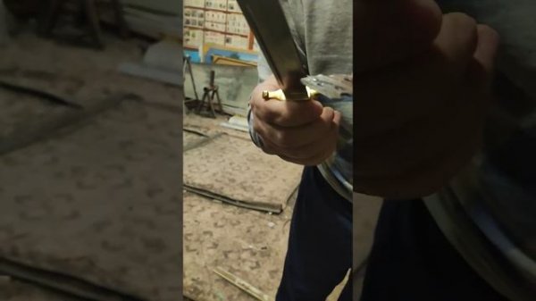Испытание ножа Финки от Кузницы Михаила Суходеева.