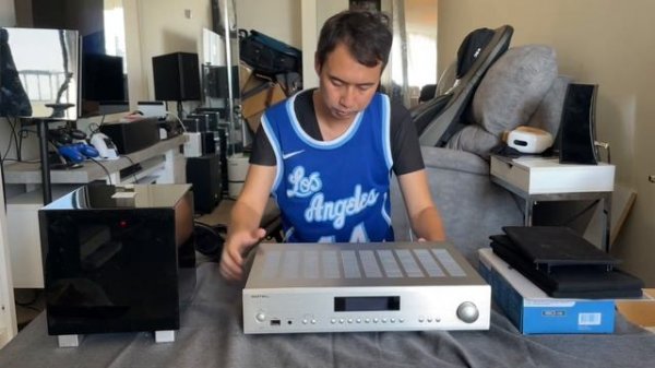 Rotel A12 amplifier, REL Tzero MKIII subwoofer overview