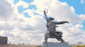 Памятник «Рабочий и колхозница»  / ВДНХ Москва 2021
