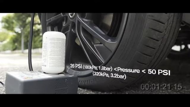 Nissan Juke Tutorial PUNCTURE KIT Preview смотреть онлайн