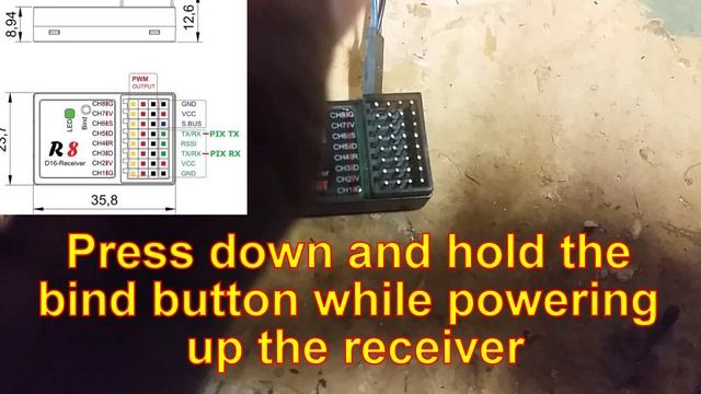 How to Bind Jumper R8 Receiver to FrSky Taranis Radio смотреть онлайн