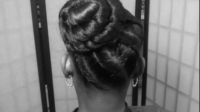Flat Twist Into A Twisted Bun(Not A Tutorial) смотреть онлайн