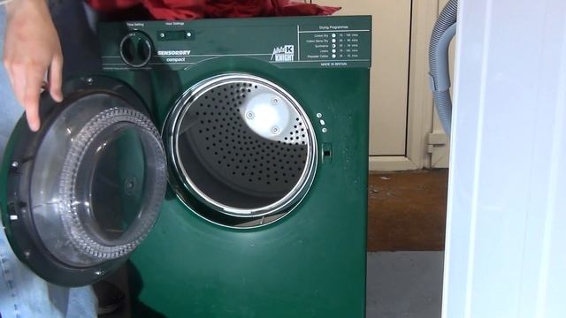 Review and Demonstration of Green White knight compact dryer CL311 смотреть онлайн