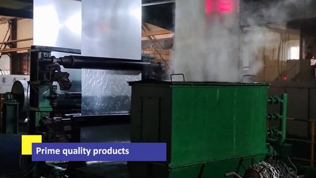 Galvanized steel sheet production process смотреть онлайн