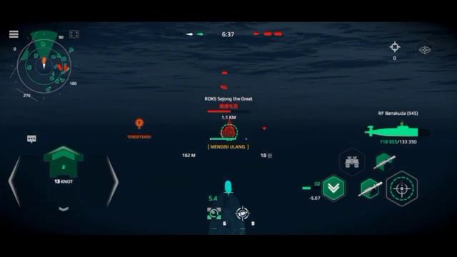 RF BARAKUDA || KAPAL SELAM ANDALAN SAYA || MODERN WARSHIP смотреть онлайн