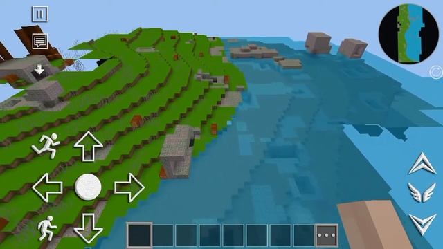 Worldcraft Pocket Edition Spring Lake Water (Fly Slowly 26 km Walking) Pt 1-4 смотреть онлайн