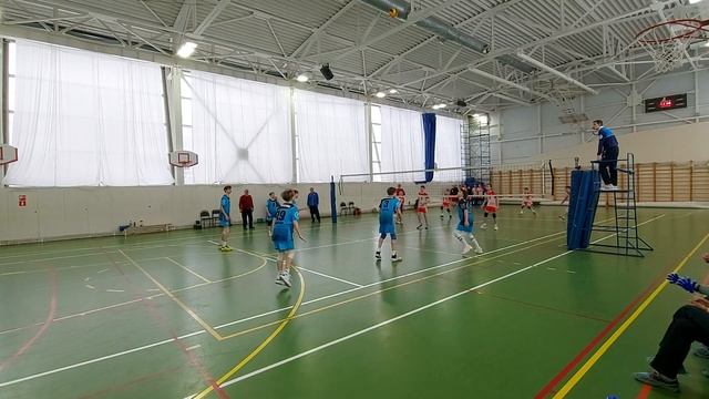 Волейбол Москва 26.02.2023 Фортуна - Ника 2 юноши 2010 1 партия смотреть онлайн