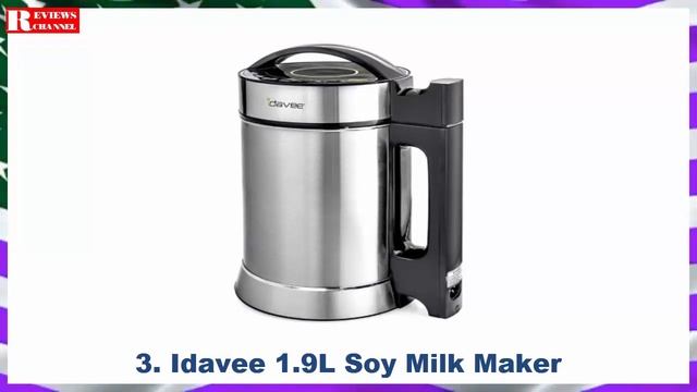 Top 5 Best Soymilk Makers To Buy 2021 смотреть онлайн