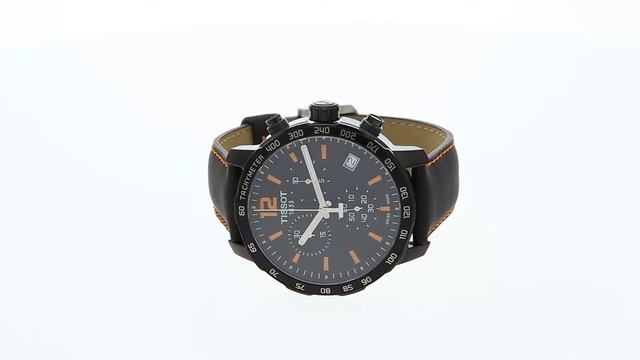 Tissot Quickster Chrono Black PVD T095.417.36.057.00 Zegarek / Watch 360 смотреть онлайн