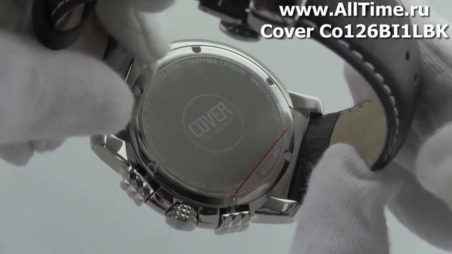 Мужские наручные швейцарские часы Cover Co126.BI1LBK смотреть онлайн