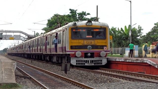 Old EMU Train Painted Like A New ICF MEDHA Unit || Eastern Railway