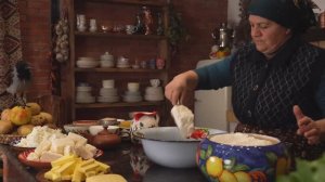 Kənd Həyatı. Making a Farm Fresh Rustic Country Breakfast  Simple and Delicious