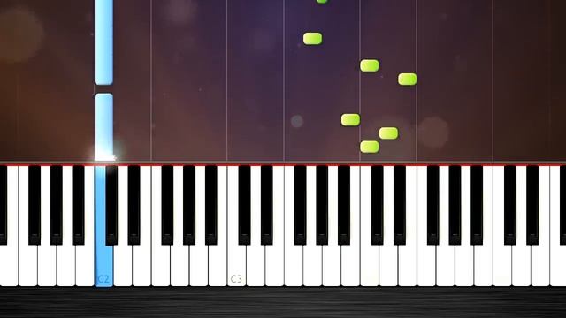 Super Mario - простые песни на фортепиано смотреть онлайн