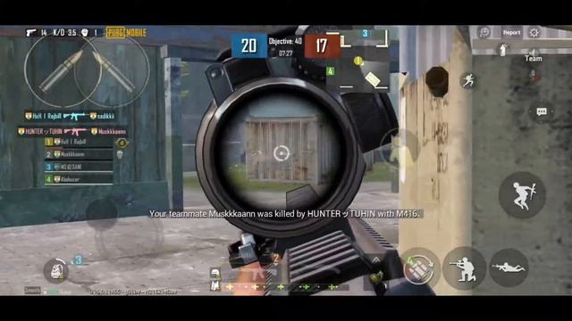BGMI Tdm warehouse m416+2x scope =25 kills смотреть онлайн