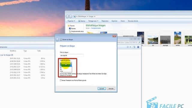 Graver ses fichiers avec Windows 7 смотреть онлайн