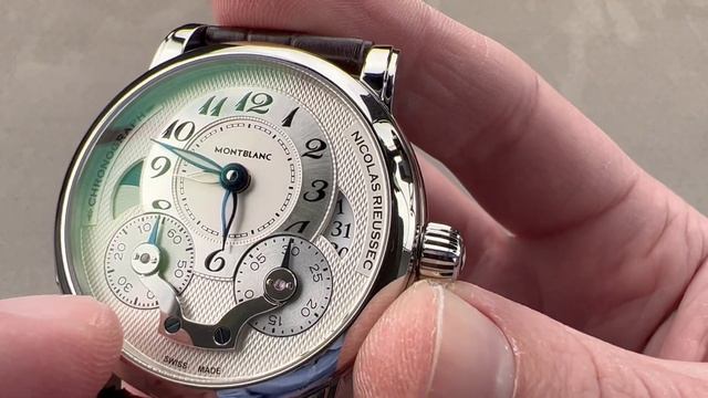 Montblanc Nicolas Rieussec Chronograph 106487 Montblanc Watch Review смотреть онлайн