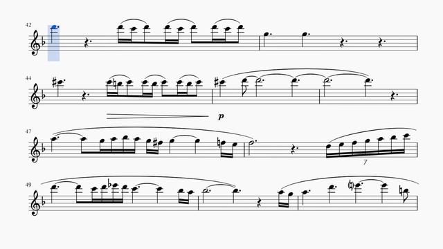 Chi Mai. Ennio Morricone. Minus for alto sax смотреть онлайн