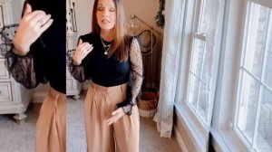 [4K] *TRANSPARENT* try on haul 2024 new leopard fashion