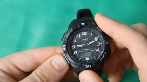 CASIO AQ-S800W-1B | Обзор и настройка (на русском) | Купить со скидкой