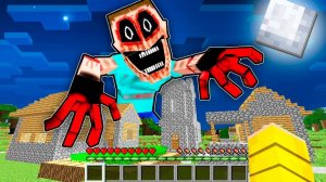 МИМИК НАПАЛ НА МОЮ ДЕРЕВНЮ В МАЙНКРАФТ *СТРАШНЫЙ СТИВ