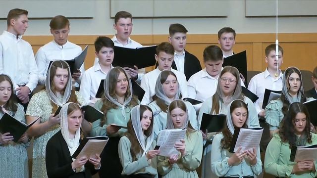 Ныне в радосный день || Хор смотреть онлайн