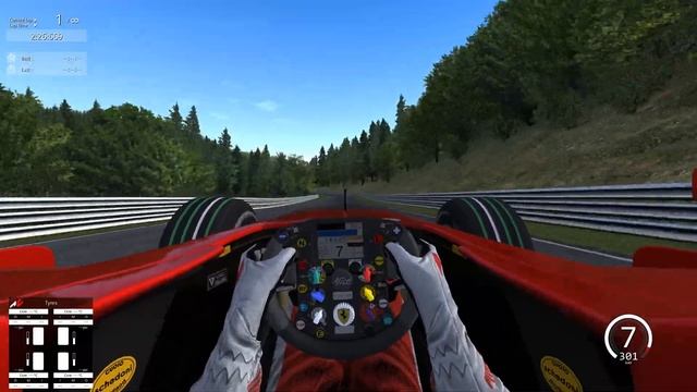 Assetto Corsa Ferrari F2007 Nordschleife 4:59:852 смотреть онлайн