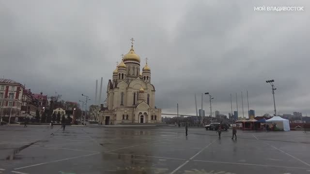 Владивосток Пасха 16 04 2023 (фрагмент). смотреть онлайн