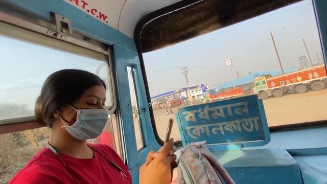 115 KM. On SBSTC Ordinary Bus || Burdwan To Kolkata