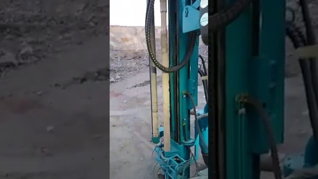 Бурение станок SWDE165 вид с кабины смотреть онлайн