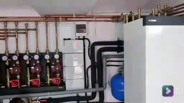 Inlocuire CT combustibil solid, cu pompa de caldura Nibe aer-apa F2120 cu modul interior VVM S320 смотреть онлайн