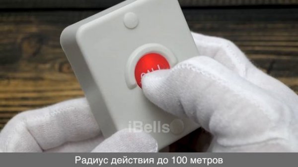 IBELLS 309 - ВЛАГОЗАЩИЩЁННАЯ КНОПКА ВЫЗОВА