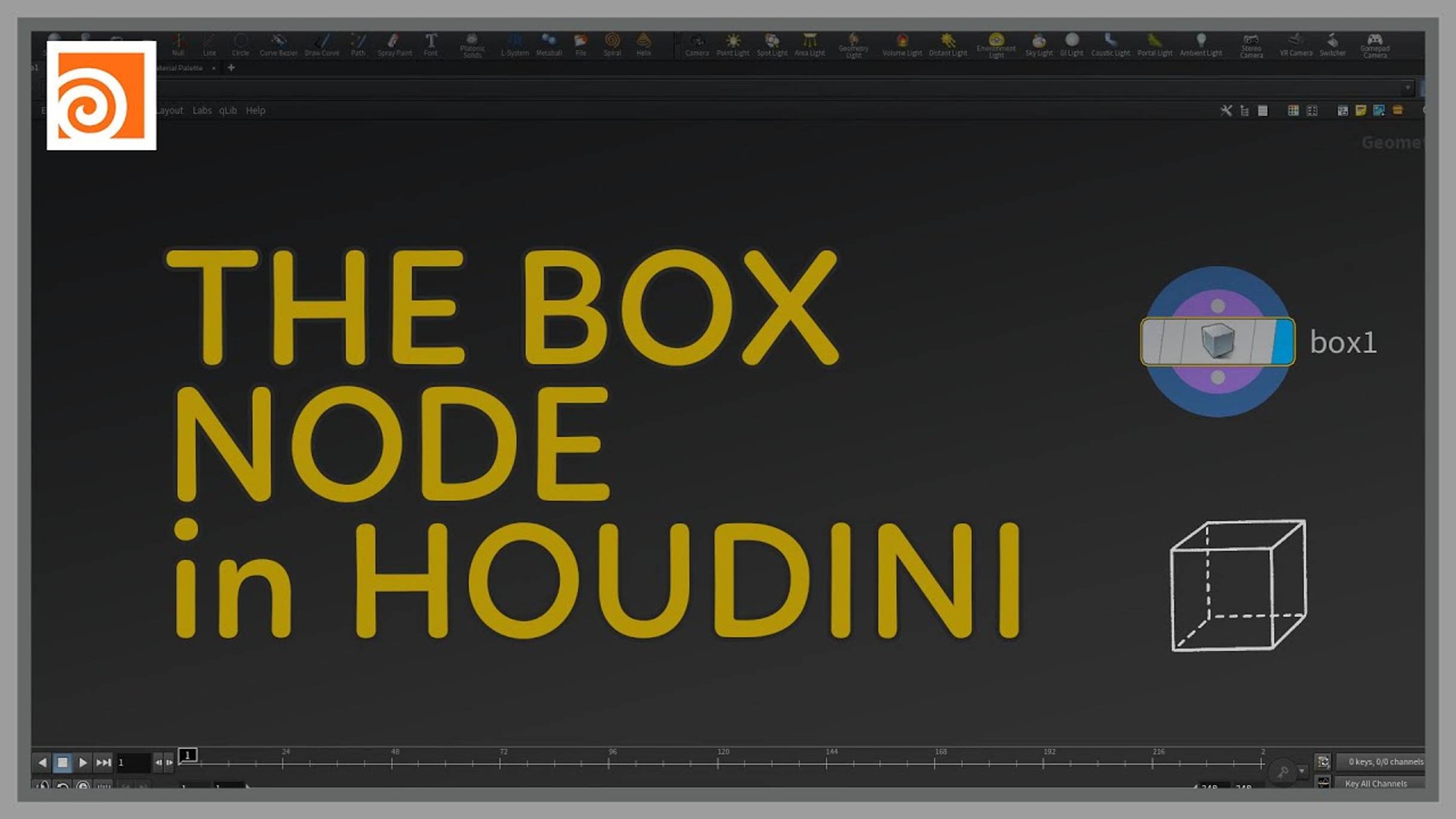 02 The Box Node in Houdini смотреть онлайн