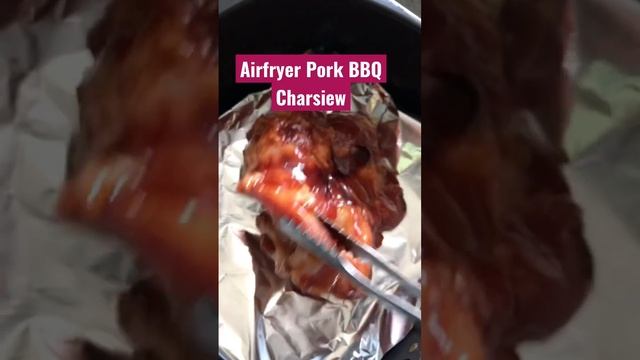 Airfryer Pork BBQ #charsiew #airfryer #bbqlovers #youtubeshorttrending #foodies #datuldiary997 смотреть онлайн