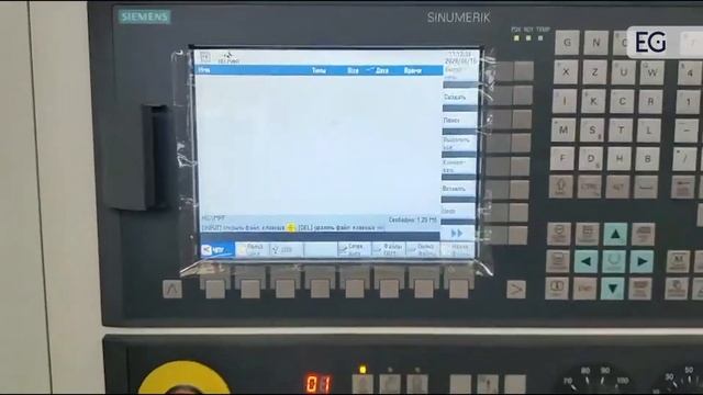 Общий вид изготовленного станка CK611000 смотреть онлайн