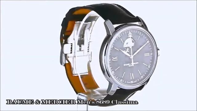 Baume & Mercier Men's 8689 Classima Skeleton Display Watch смотреть онлайн