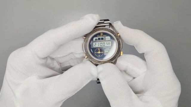 Обзор и настройка винтажных электронных наручных часов CITIZEN ANA-DIGI Thunderbird CC85-A42586 смотреть онлайн