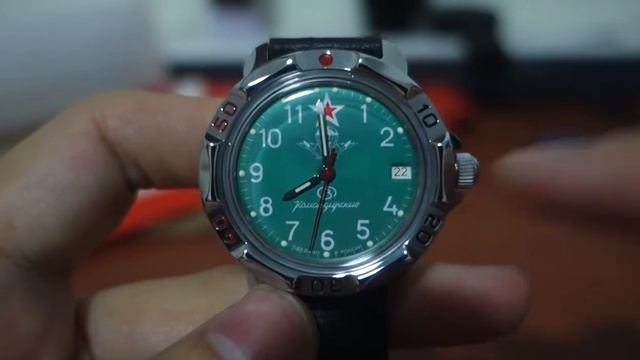 Unboxing - Vostok Komandirskie Paratrooper смотреть онлайн