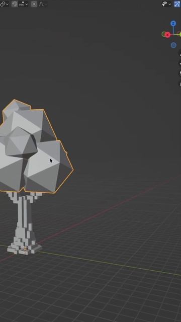 Создаем 3D Pixel Art в #blender #3d #design #gamedev #game смотреть онлайн