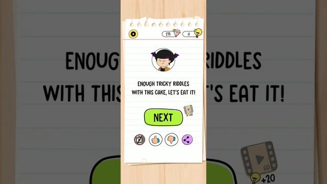 Brain Test 4 Level 46 Walkthrough Solution