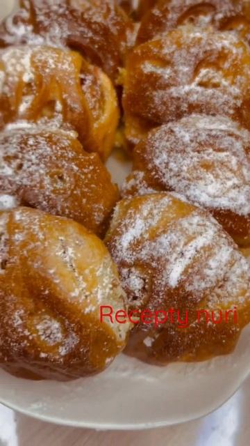 Булочки с яблочной начинкой.Без дрожжей. #булочки #булочкисначинкой смотреть онлайн