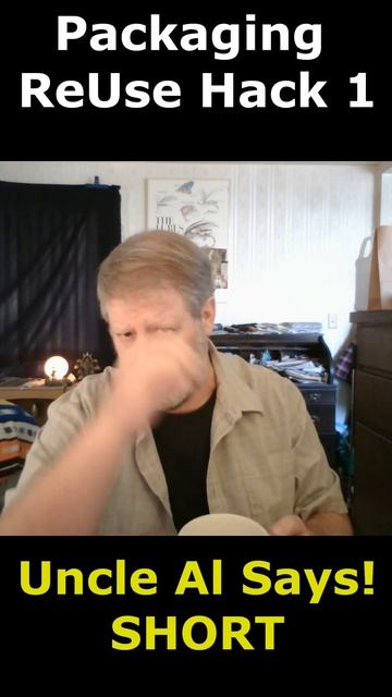 Tissue Box Microwave Hack - Uncle Al Says! #shorts смотреть онлайн