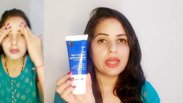 The Derma Co 2 % Vitamin C Gel Daily Face Wash For Skin Radiance Review & Demo|| смотреть онлайн