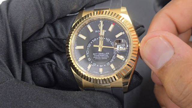How To Set TIME, DATE, MONTH Sky-Dweller, ROLEX SKY-DWELLER Step by Step Setting Guide смотреть онлайн