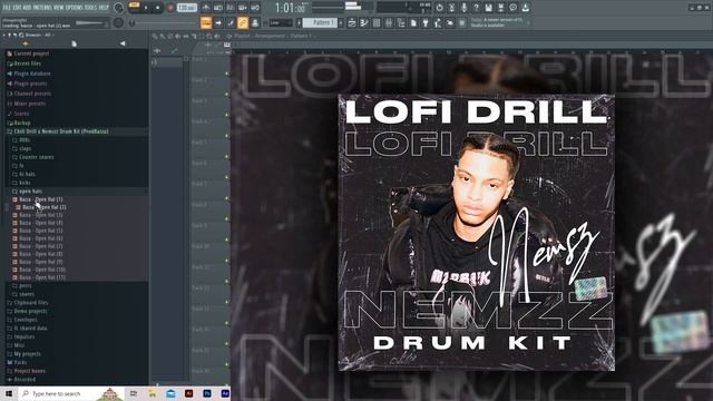 CHILL/LOFI DRILL DRUM KIT DOWNLOAD (Nemzzz, Knucks, Central Cee, Kidwild, Shawny BinLaden)